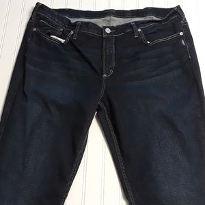 Silver Avery Slim boot plus size 22